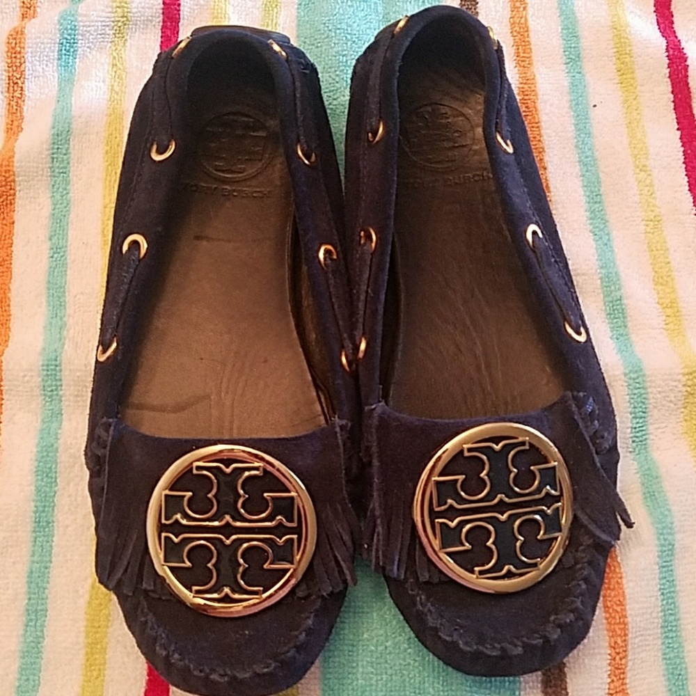 Tory Burch Suede Drivers